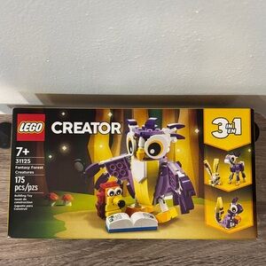 LEGO 31125 Creator Fantasy Forest Creatures NWT